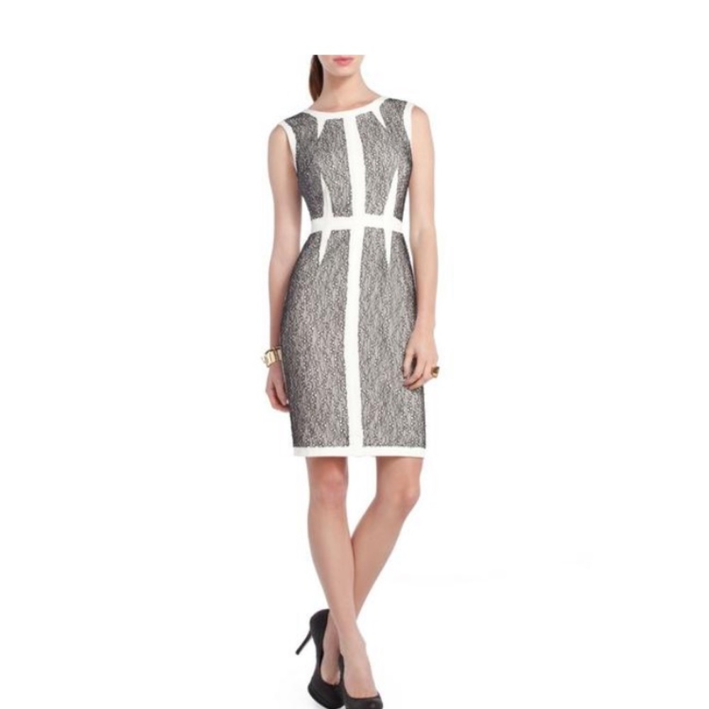 BCBG Laceblock Rumor Dress